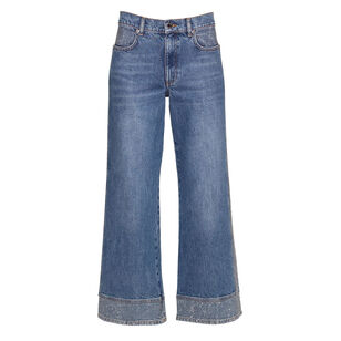 Lea Embellished Wide Leg Jean