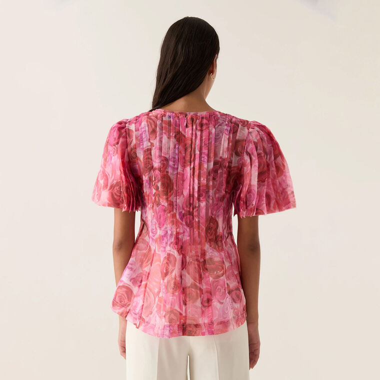Stella Linear Ruffle Top image number null
