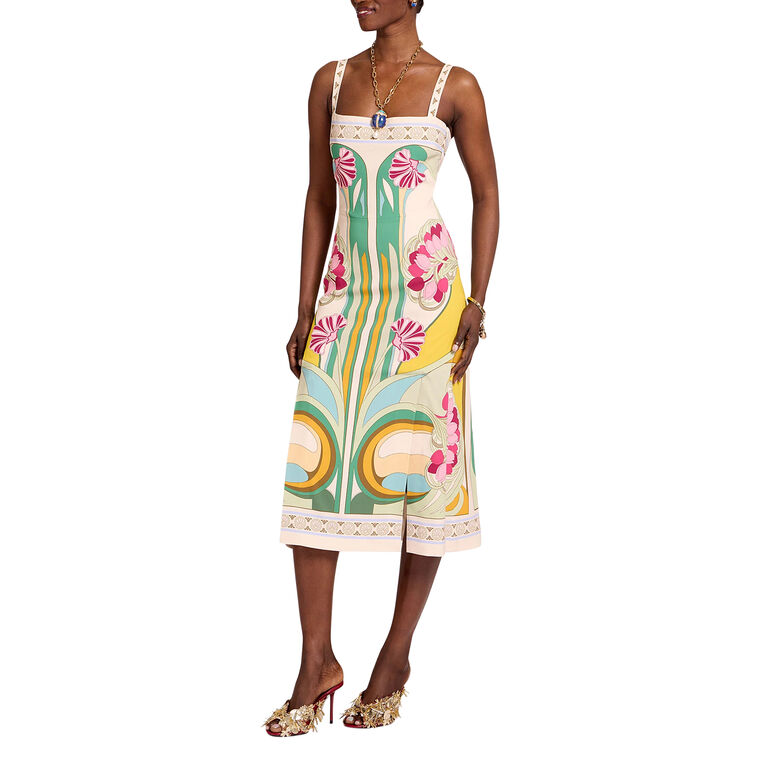 Buy Me A Martini Sleeveless Midi Dress image number null