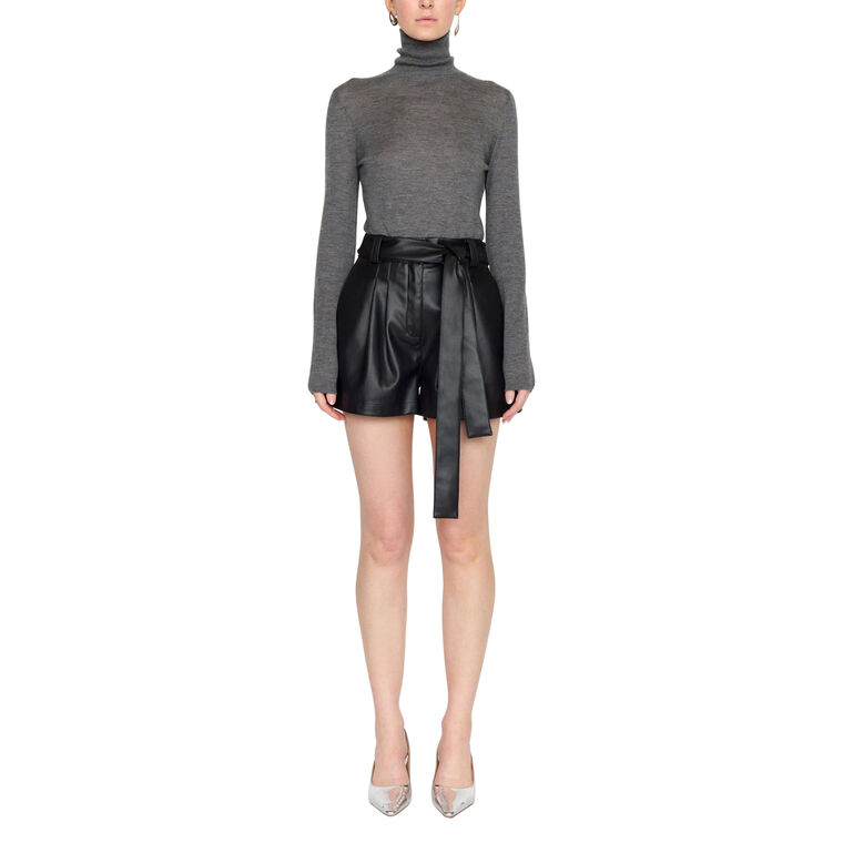 Stephanie Cashmere Turtleneck Sweater image number null