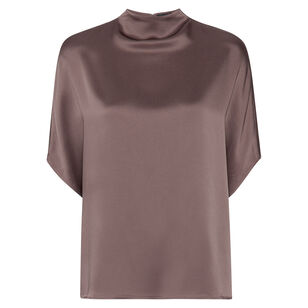 Satin Cape Tee