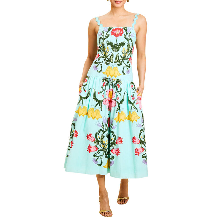 Kinsley Sleeveless Midi Dress image number null