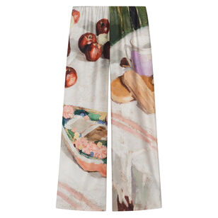 Brenda Printed Twill Pants