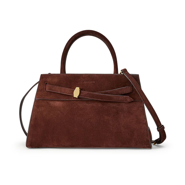 Suede Dash Top Handle Bag image number null