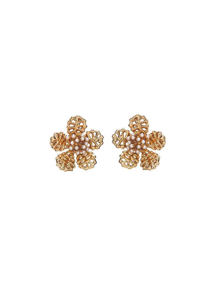 Lace Flower Earring image number null