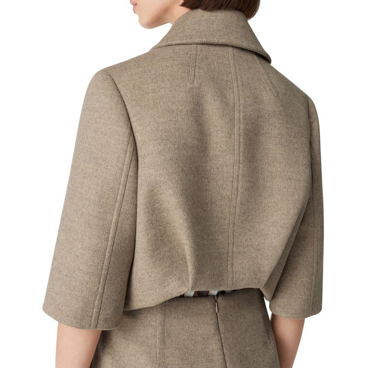 Wool And Cashmere Cropped Jacket image number null
