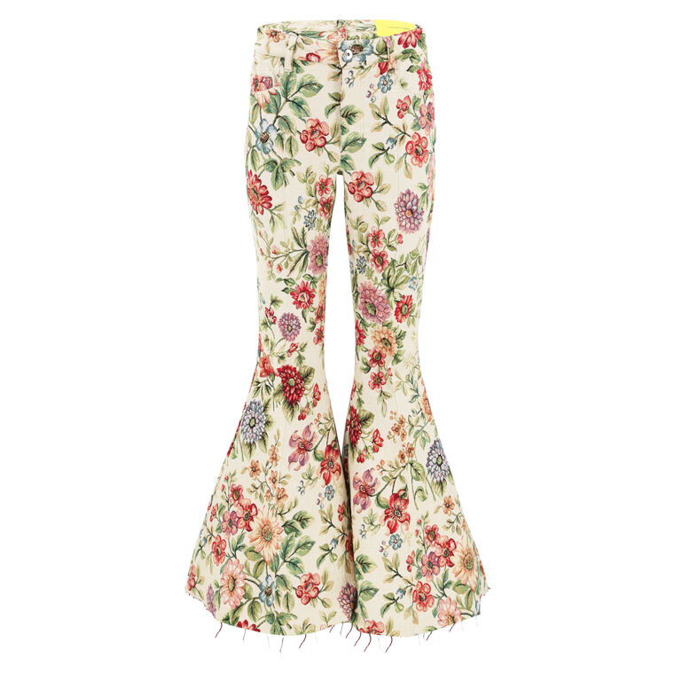 Brocade Flare Pant image number null
