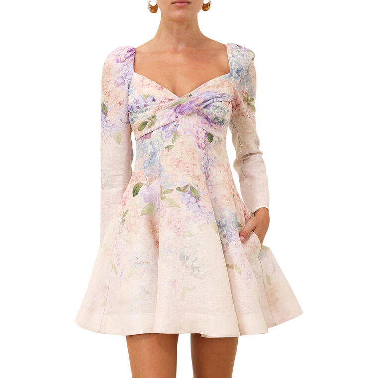 Dawning Puff Sleeve Mini Dress image number null
