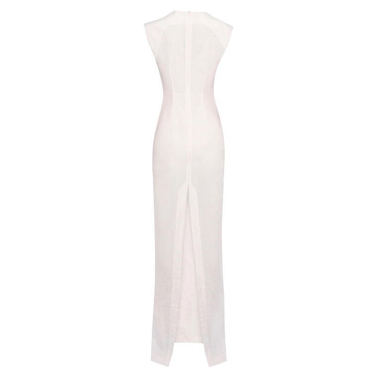 Bib Front Maxi Dress image number null