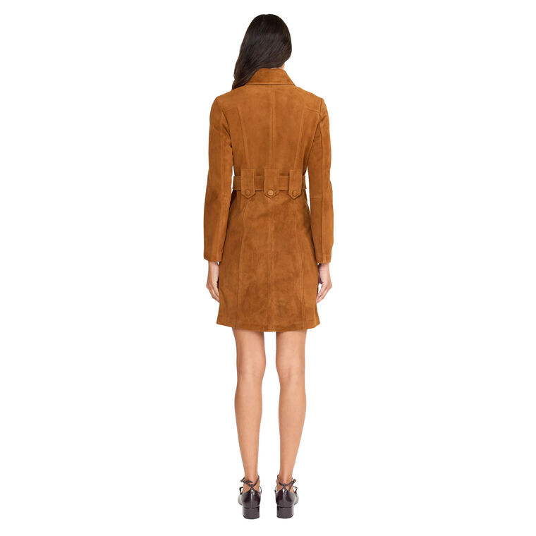 Ricci Belted Suede Coat image number null