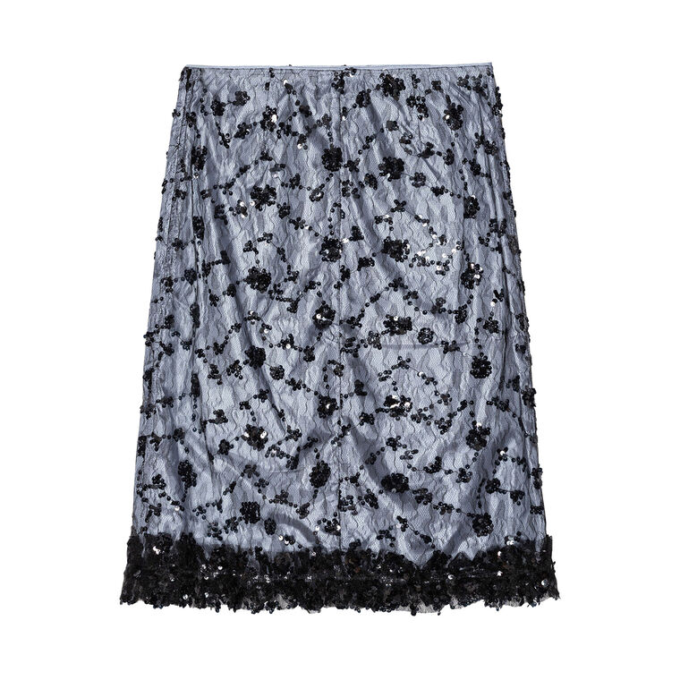 Sequin Lace Skirt image number null