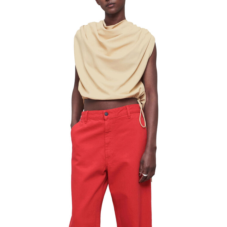 Naia Sleeveless Draped Top image number null