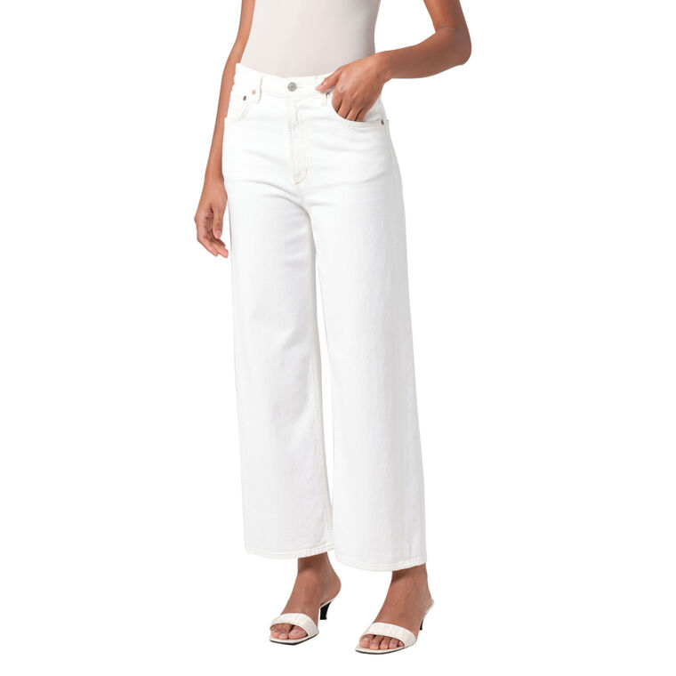 Ren High Rise Cropped Wide-Leg Jean image number null