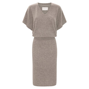 The Ophi Vee Cashmere Dress