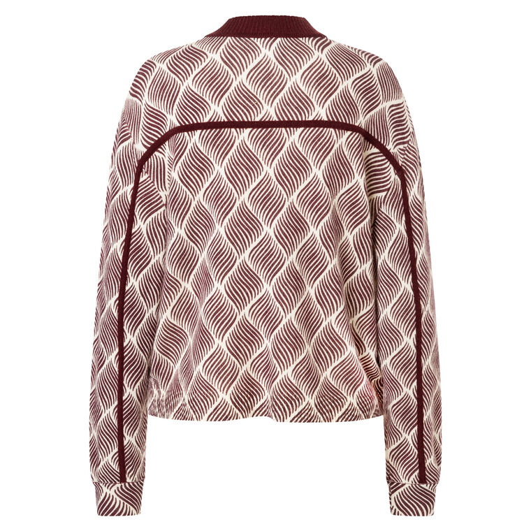 Evelyn Knitted Bomber Jacket image number null