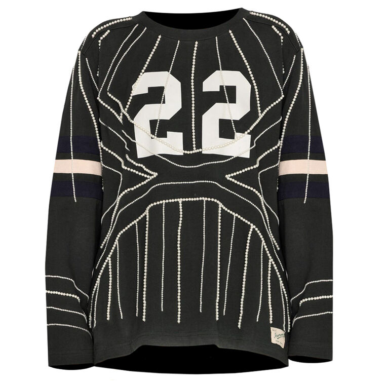 Quinn Beaded Long Sleeve T-Shirt image number null