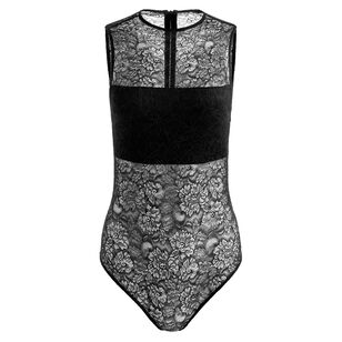 Nichol Sleeveless Lace Bodysuit