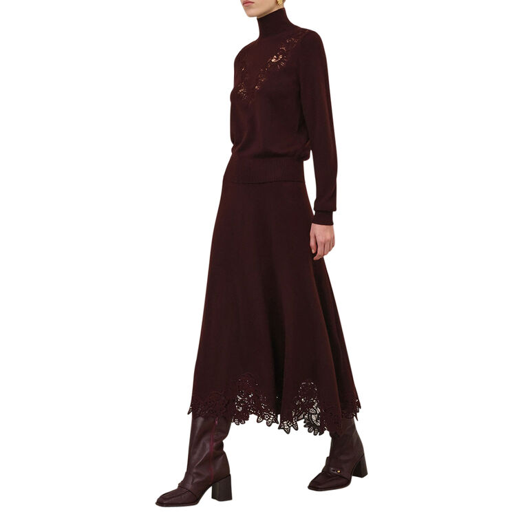 Valiant Merino Lace Skirt image number null