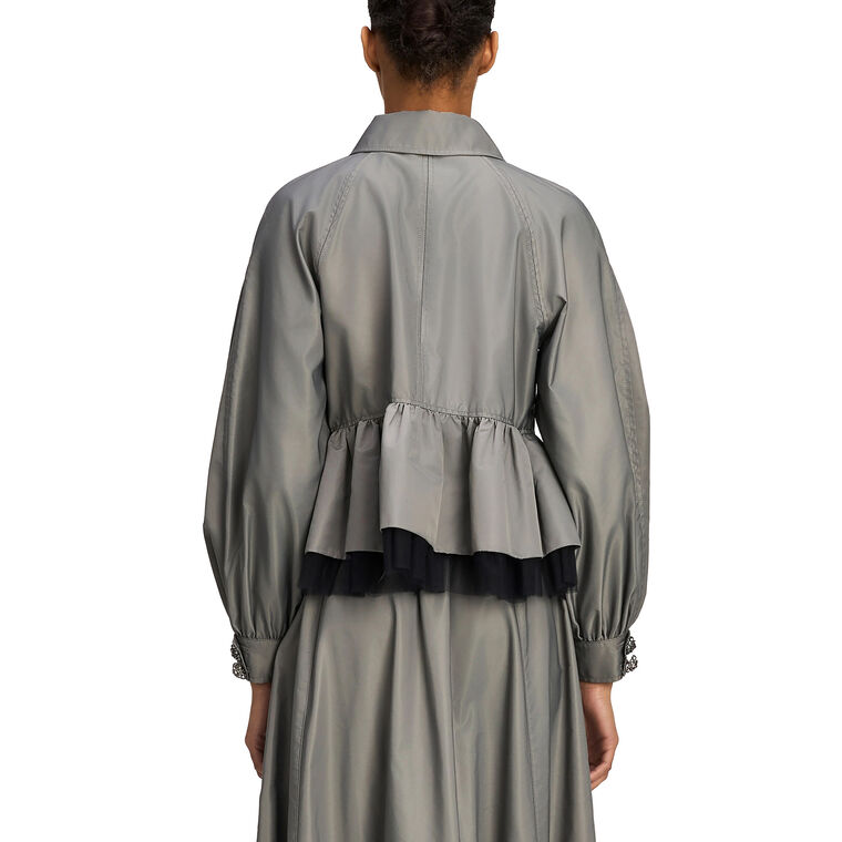 Margot Ruffle Hem Jacket image number null