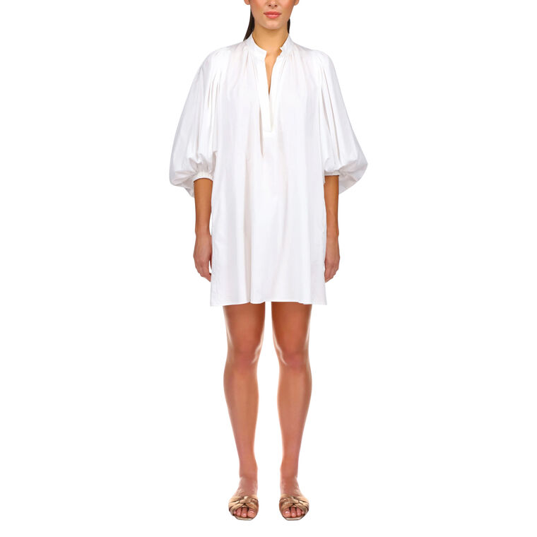 Hazel Cotton Poplin Parachute Mini Dress image number null