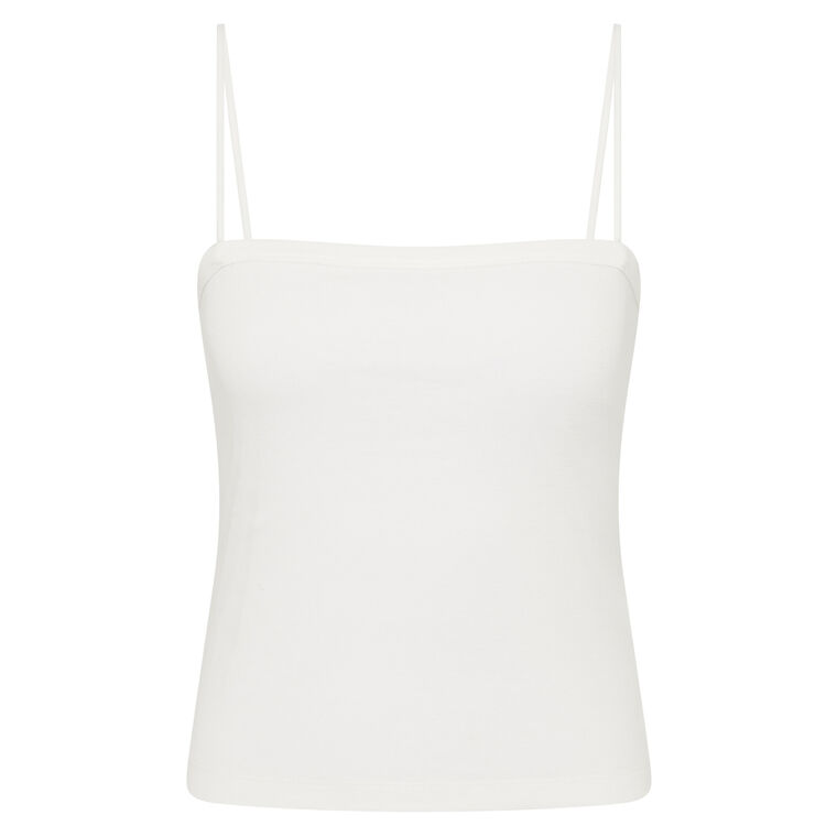 Organic Cotton Square Neck Cami image number null