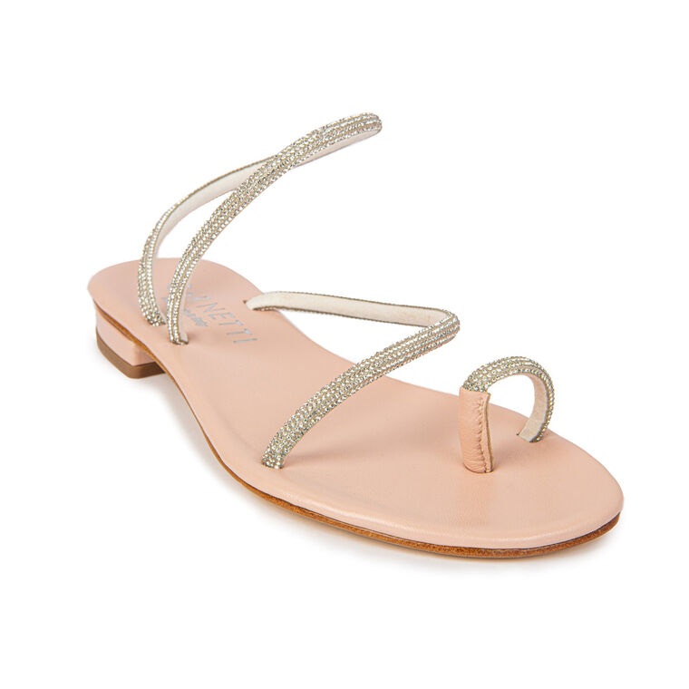 Romelide Flat Sandal image number null