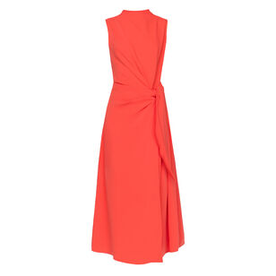 Kona Sleeveless Mock Neck Midi Dress