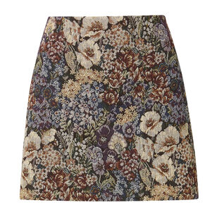 Ohemia Brocade Mini Skirt