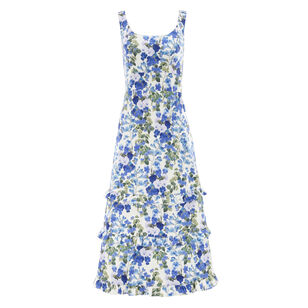 Caterina Sleeveless Floral Midi Dress