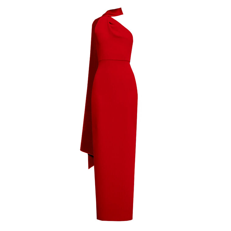 Demi One-Shoulder Gown image number null