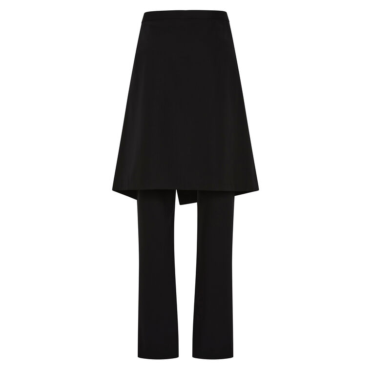 Wool Hybrid Skirt Pants image number null