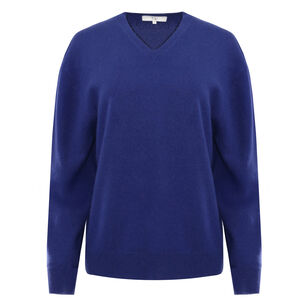 Washable Cashmere Easy V-Neck Sweater