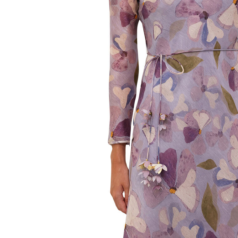 Dawning Long Sleeve Sheath Maxi Dress image number null
