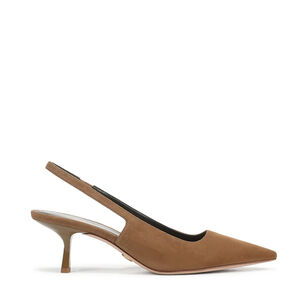 Cashel Suede Slingback Heel