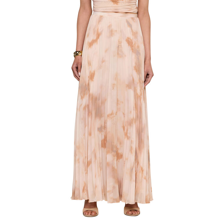 Torin Pleated Maxi Skirt image number null