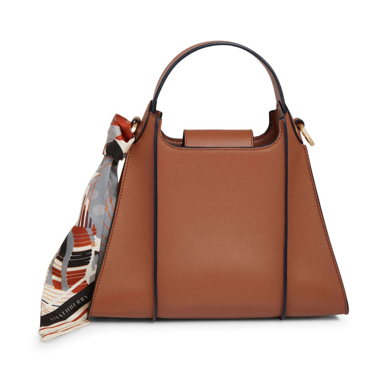 Arkshell Leather Top Handle Bag image number null