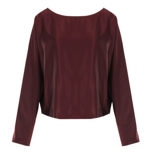 Claire Silk Satin Top