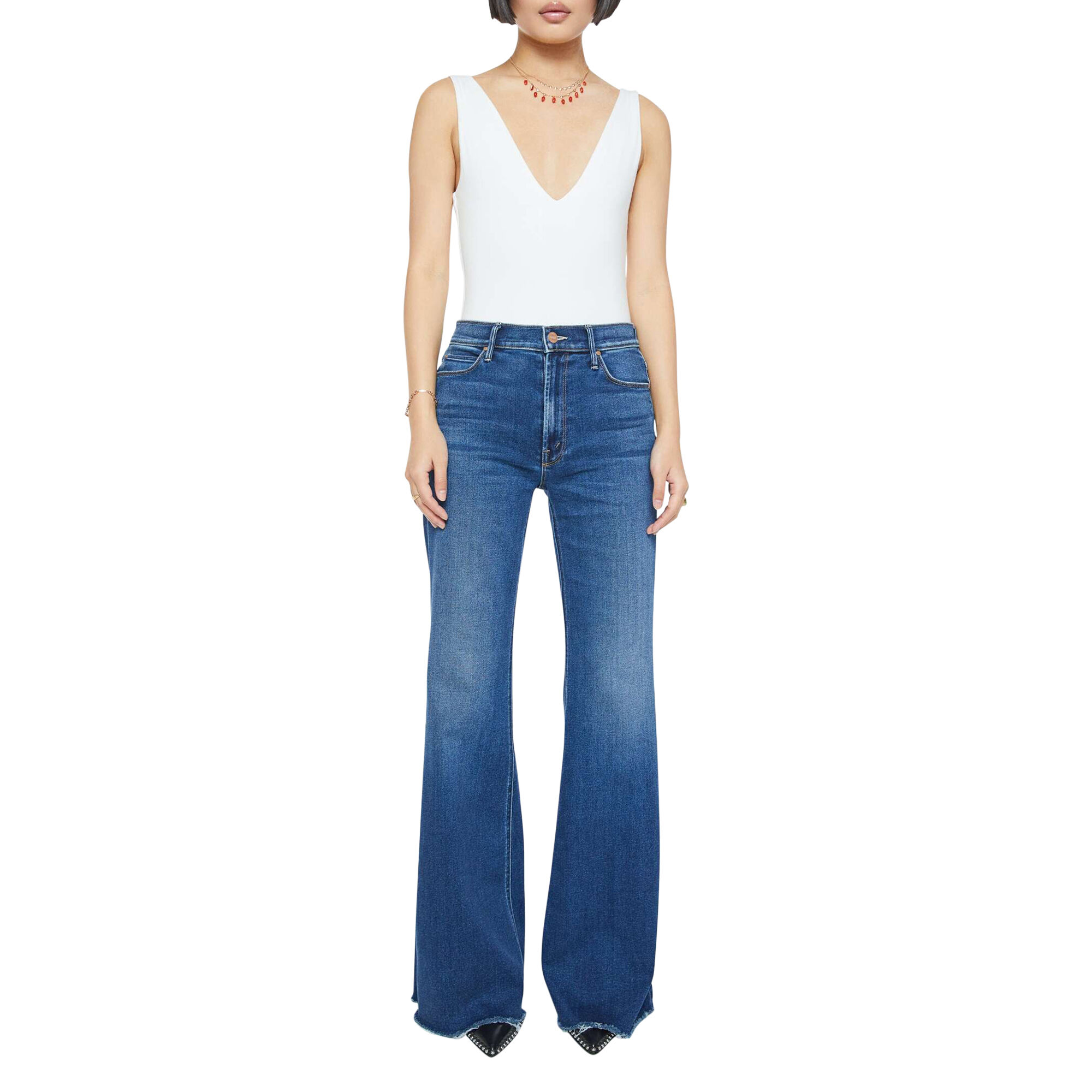 Petite mère PETITES The Lil Mid Rise Zip Rambler - Night In Venice