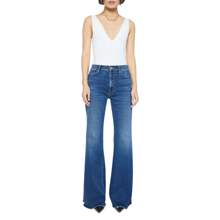 Petites The Lil Doozy Fray Jean image number null