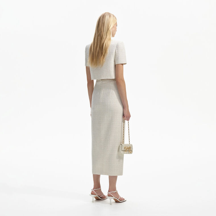 Boucle Crop Top image number null
