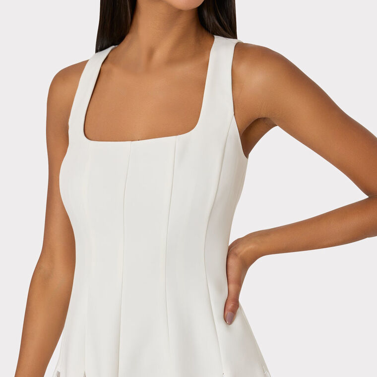 Ariel Cady 3D Lace Combo Dress image number null