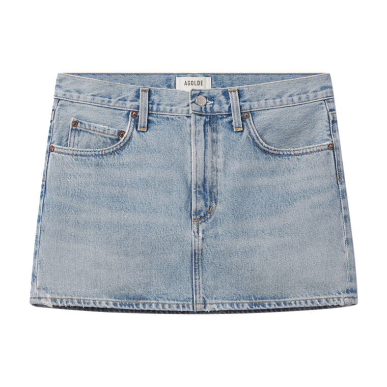 Alek Denim Mini Skirt image number null