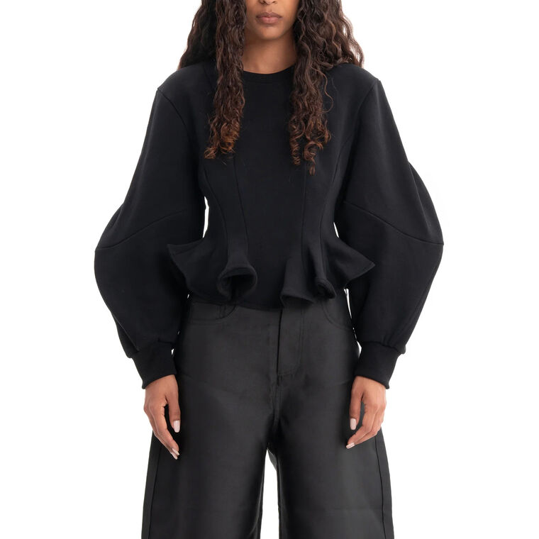 Frill Sweatshirt image number null