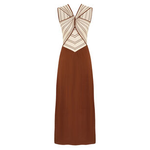 Hypnotic Halterneck Midi Dress