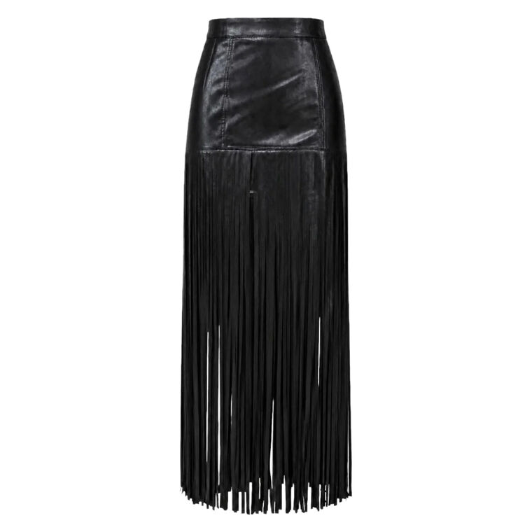 Soren Mini Skirt With Fringe image number null