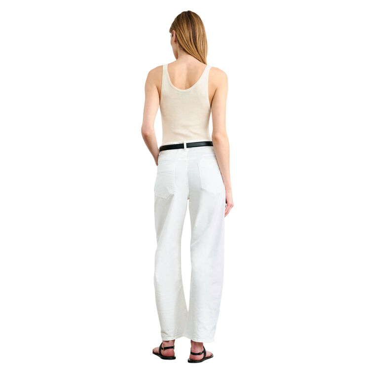 Tribeca Mid-Rise Barrel Leg Pant image number null