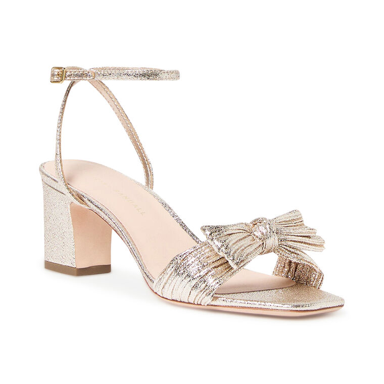 Kimora Pleated Bow Heel image number null