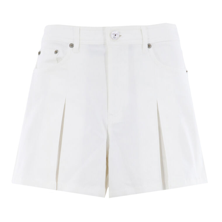 White Denim Desi Short image number null