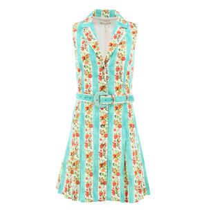 Livi Sleeveless Belted Short Dress