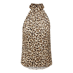 Tanisha Leopard Print Top